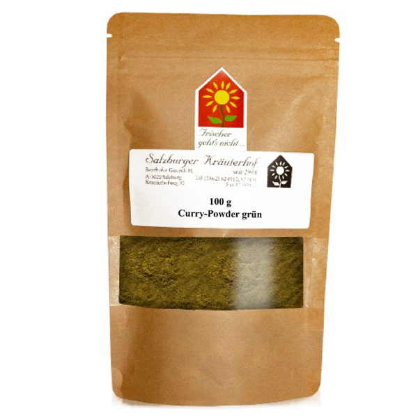 Curry-Powder grün 100 g
